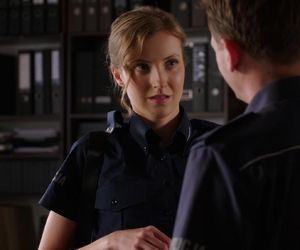 	M jak miłość. Natalka (Dominika Suchecka), Adam Karski (Patryk Szwichtenberg)