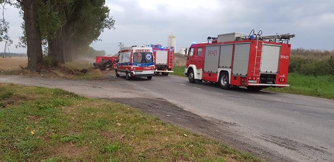 Wypadek pod Strzelinem
