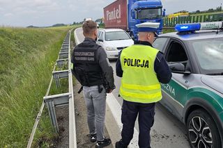 Pościg za nielegalnymi migrantami na autostradzie A4. Obywatel Ukrainy z zarzutami 