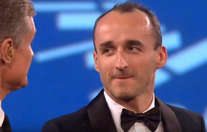 Robert Kubica na gali magazynu "Autosport"