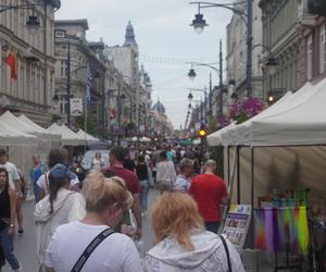 Tłumy na Piotrkowskiej. Zobacz, jak wygląda wizytówka Łodzi podczas urodzin miasta [ZDJĘCIA]