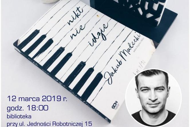 Jakub Małecki dziś w bibliotece