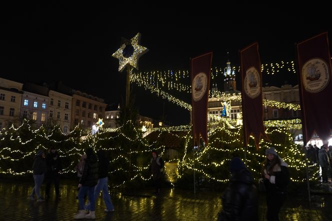 Dekoracje świąteczne w Krakowie - sezon zimowy 2024/2025