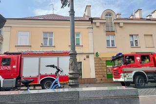 Pożar w Rzeszowskich Piwnicach? Trzy zastępy straży pożarnej przed instytucją 