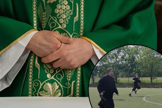 Ksiądz spod Radomia podbija TikToka. Filmik z boiska zdobył miliony wyświetleń