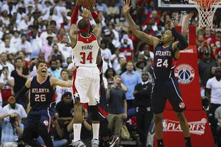 NBA: Wizards znów na prowadzeniu! Paul Pierce dobił Hawks w ostatniej sekundzie [WIDEO]