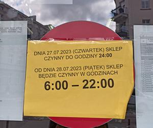 Poznań. Nocna prohibicja na Wildzie. Komunikat właściciela sklepu