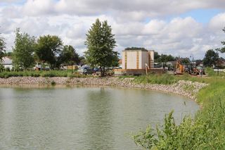 Prace na finiszu. Skwer im. Doroty Podlodowskiej w Przytyku prawie gotowy 