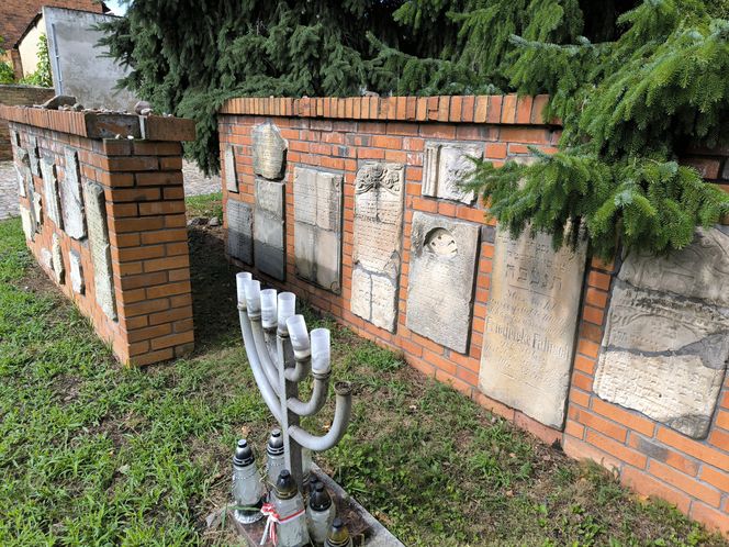 Lapidarium i stary cmentarz żydowski w Osiecznej