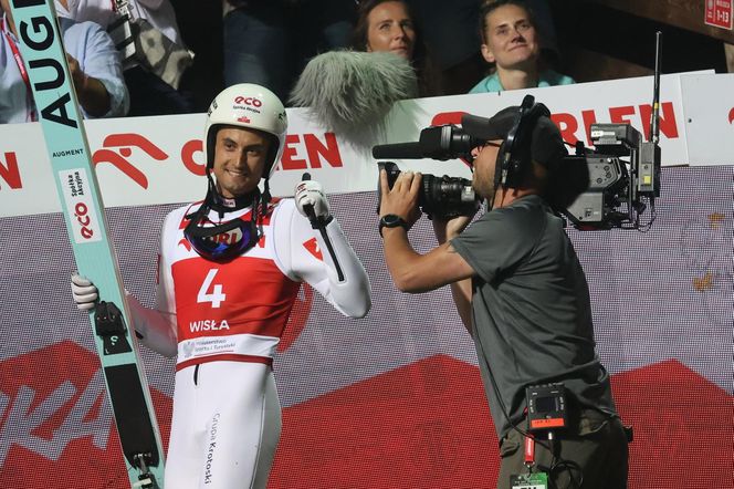 Polacy zdominowali konkurs w Wiśle! Maciej Kot triumfatorem, Kamil Stoch na trzecim miejscu