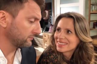 M jak miłość na planie. Ewa Kalinowska (Anna Kerth), Bartek (Arkadiusz Smoleński)