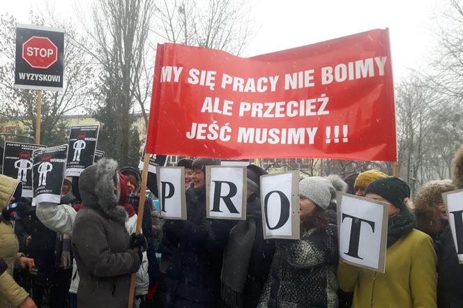 Protest pracowników prokuratury