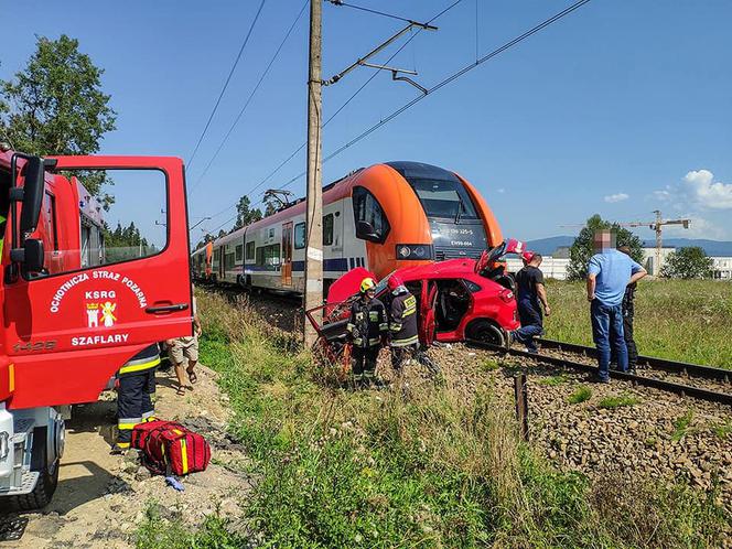 Zatrzymała auto bo oblała egzamin.