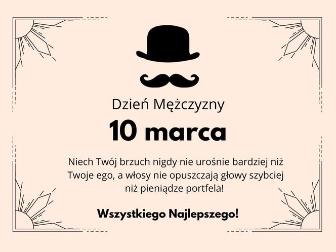 Dzień Mężczyzny - śmieszne życzenia i wierszyki