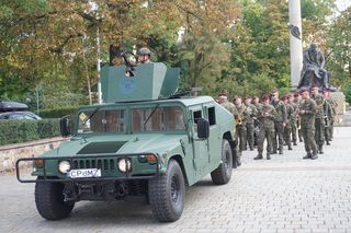 MSPO 2025. Parada Orkiestry Wojskowej w Kielcach