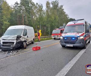 Wypadek na S1 pomiędzy Tychami i Mysłowicami