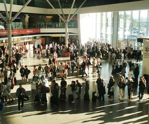 Drony nad Polską. Lotnisko Chopina