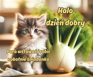 dzień dobry w sobotę - kartka