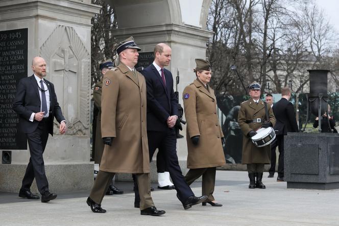 Książę William w Warszawie - drugi dzień wizyty