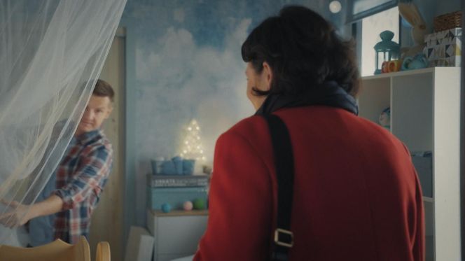 M jak miłość odc. 1852. Paweł (Rafał Mroczek), Marysia (Małgorzata Pieńkowska)