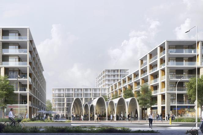 Zbudują biurowiec  w miejscu bazarku