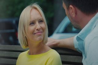 M jak miłość, odcinek 1821. Dorota (Iwona Rejzner), Bartek (Arkadiusz Smoleński)