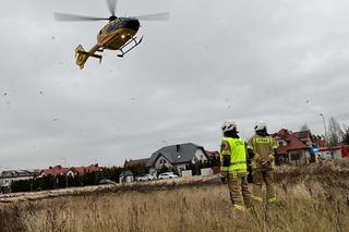 Pod Pruszkowem padły strzały. Ranny mężczyzna trafił do szpitala
