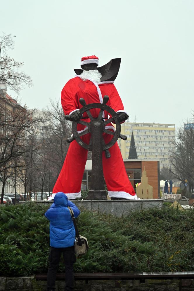 Szczeciński marynarz już w stroju świętego Mikołaja!