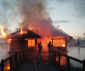 Koszmarny pożar w Zoo Safari Borysew