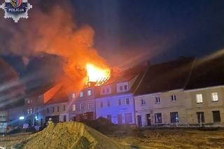 Dramat mieszkańców Przemkowa. Pożar i ogromne straty