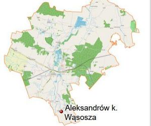 4. Aleksandrów koło Wąsosza ma łącznie 22 znaki wraz ze spacją.