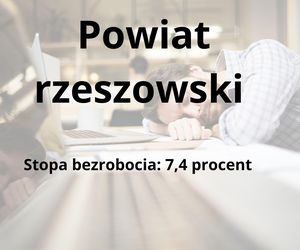 W tych powiatach na Podkarpaciu bezrobocie jest najniższe 