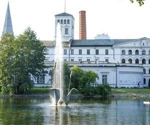 Widok na Centralne Muzeum Włókiennictwa