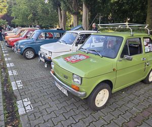 Motoryzacyjne legendy pod Torbydem. Bydgoskie Klasyki Nocą znów przyciągnęły tłumy