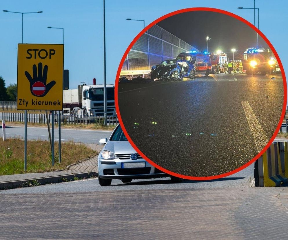 Czarna seria na A2. Policja wyjaśnia, co zrobić, jeśli pojedziemy pod prąd