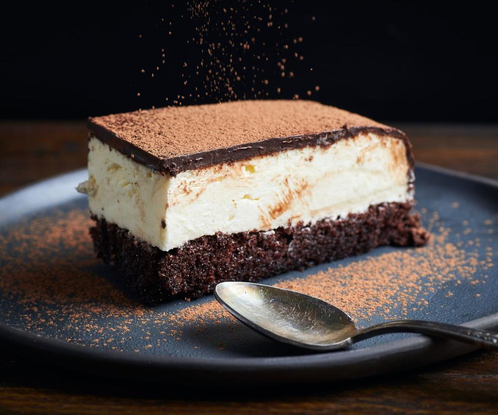 kostka piernikowa z ptasim mleczkiem