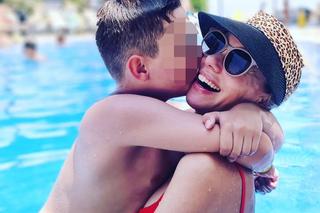 Małgorzata Opczowska na wakacjach