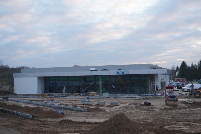 Tak powstaje Lidl na skraju Białegostoku
