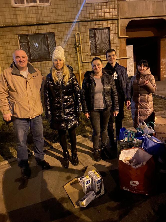 Znana pisarka, biznesmen z Holandii i menadżerka gwiazd zawieźli dary dla Ukrainy i uratowali koty