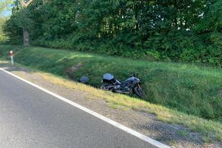 Wypadek pod Gnieznem. Motocyklista reanimowany na drodze