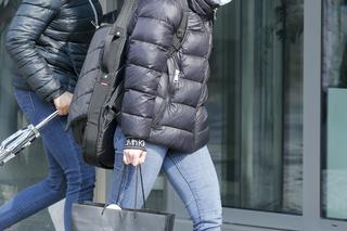 Ewa Żmijewska z ukochaną pozuje na ściance