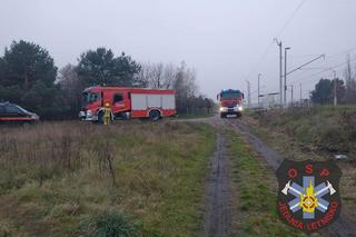 Potworny wypadek na torach pod Radomiem. 24-latka zginęła rozjechana przez pociąg towarowy