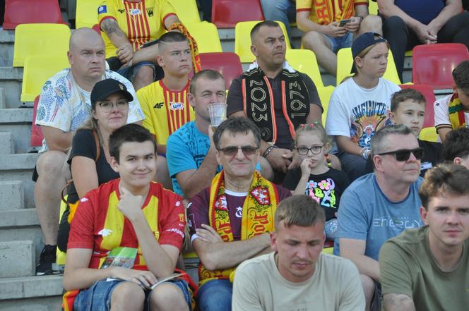 Korona Kielce - Cracovia. Zdjęcia kibiców podczas meczu. 10 sierpnia 2024