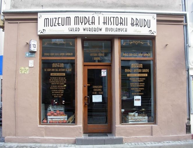 Muzeum Mydła i Historii Brudu w Bydgoszcz