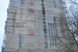 Mural ku pamięci Bronisława Opałki w Kielcach