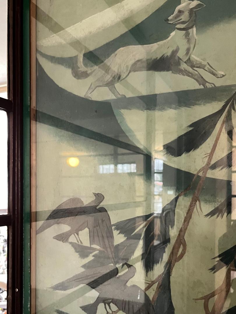 Malowidło Zofii Stryjeńskiej w Domu Wedla w Warszawie - zdjęcia