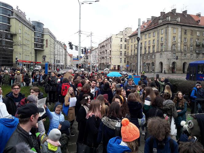Młodzieżowy strajk klimatyczny we Wrocławiu