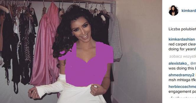 Kim Kardashian - wyretuszowane zdjęcia