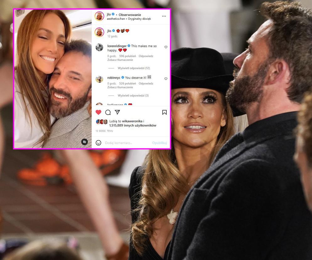Jennifer Lopez w czułym uścisku z mężem. Wszystko pokazali na Instagramie!