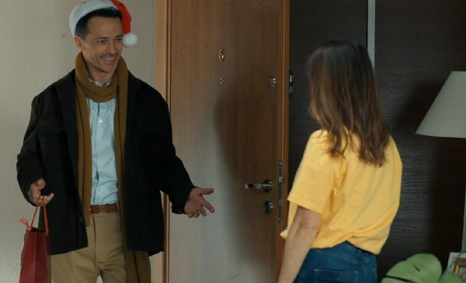 Barwy szczęścia odcinek 3019. Mariusz (Rafał Cieszyński), Kasia (Katarzyna Glinka)